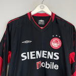 Shop 2004/05 OLYMPIAKOS *BNWT* GK SHIRT (M) UMBRO, classic football shirts, vintage football shirts & retro soccer jerseys at Cult Kits