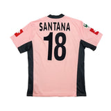 Buy 2004/05 Palermo Santana 18 *Match Issue* Home Shirt (M) Lotto ~ Free worldwide shipping ~ Authentic Vintage Football Shirts from Cult Kits