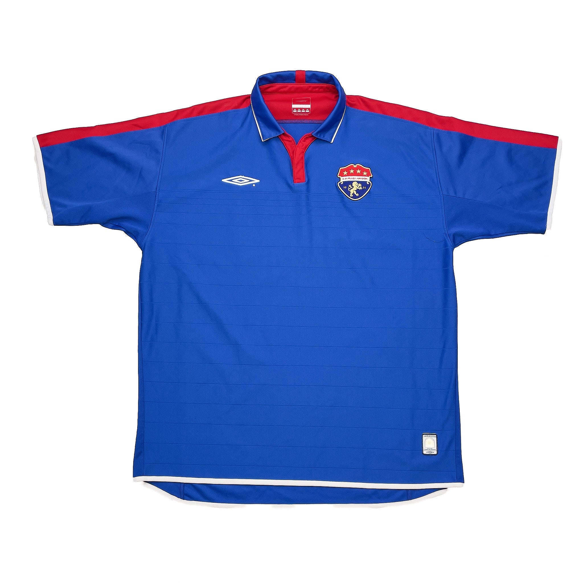 Buy 2004/05 Plaza Amador Home Shirt (XXL) Umbro ~ Free worldwide shipping ~ Authentic Vintage Football Shirts from Cult Kits