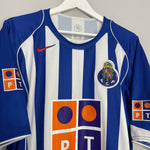 Shop 2004/05 PORTO HOME SHIRT (XL) NIKE, classic football shirts, vintage football shirts & retro soccer jerseys at Cult Kits