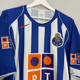 Shop 2004/05 PORTO HOME SHIRT (XL) NIKE, classic football shirts, vintage football shirts & retro soccer jerseys at Cult Kits