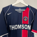 Shop 2004/05 PSG HOME SHIRT (L) NIKE, classic football shirts, vintage football shirts & retro soccer jerseys at Cult Kits