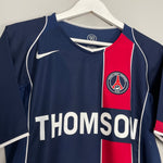 Shop 2004/05 PSG PAULETA #9 HOME SHIRT (S) NIKE, classic football shirts, vintage football shirts & retro soccer jerseys at Cult Kits
