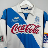 Shop 2004/05 PUEBLA #14 *50 YEAR* HOME SHIRT (XL) ATLETICA, classic football shirts, vintage football shirts & retro soccer jerseys at Cult Kits