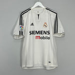 Shop 2004/05 REAL MADIRD BECKHAM #23 *PLAYER ISSUE* HOME SHIRT (M) ADIDAS, classic football shirts, vintage football shirts & retro soccer jerseys at Cult Kits