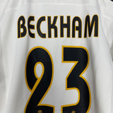 Shop 2004/05 REAL MADIRD BECKHAM #23 *PLAYER ISSUE* HOME SHIRT (M) ADIDAS, classic football shirts, vintage football shirts & retro soccer jerseys at Cult Kits