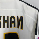 Shop 2004/05 REAL MADIRD BECKHAM #23 *PLAYER ISSUE* HOME SHIRT (M) ADIDAS, classic football shirts, vintage football shirts & retro soccer jerseys at Cult Kits