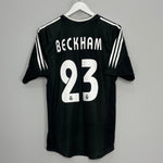 Shop 2004/05 REAL MADRID BECKHAM #23 AWAY SHIRT (M) ADIDAS, classic football shirts, vintage football shirts & retro soccer jerseys at Cult Kits