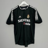Shop 2004/05 REAL MADRID BECKHAM #23 AWAY SHIRT (M) ADIDAS, classic football shirts, vintage football shirts & retro soccer jerseys at Cult Kits