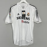 Shop 2004/05 REAL MADRID BECKHAM #23 *BNWT* HOME SHIRT (M) ADIDAS, classic football shirts, vintage football shirts & retro soccer jerseys at Cult Kits