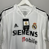 Shop 2004/05 REAL MADRID BECKHAM #23 *BNWT* HOME SHIRT (M) ADIDAS, classic football shirts, vintage football shirts & retro soccer jerseys at Cult Kits