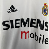 Shop 2004/05 REAL MADRID BECKHAM #23 HOME SHIRT (M) ADIDAS, classic football shirts, vintage football shirts & retro soccer jerseys at Cult Kits