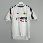 Shop 2004/05 REAL MADRID BECKHAM #23 HOME SHIRT (S) ADIDAS, classic football shirts, vintage football shirts & retro soccer jerseys at Cult Kits