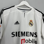 Shop 2004/05 REAL MADRID BECKHAM #23 HOME SHIRT (S) ADIDAS, classic football shirts, vintage football shirts & retro soccer jerseys at Cult Kits
