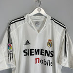 2004/05 REAL MADRID BECKHAM 23 HOME SHIRT (XL) ADIDAS - Cult Kits - XL - Buy Vintage Football Shirts, Authentic Retro Football Shirts For Sale, Classic Football Shirts & Soccer Jersey