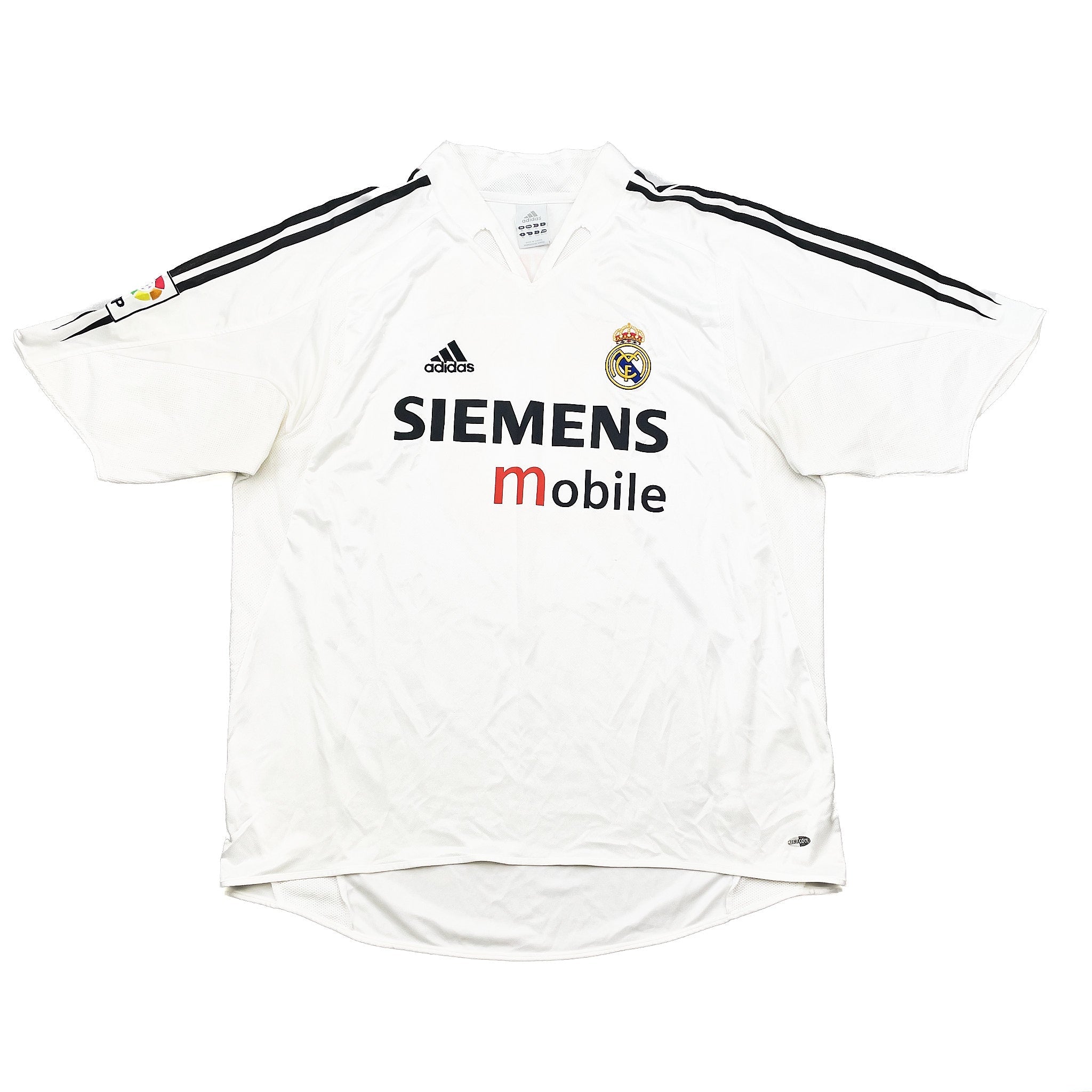 Buy 2004/05 REAL MADRID BECKHAM 23 HOME SHIRT (XL) ADIDAS ~ Free worldwide shipping available ~ Authentic Vintage Football Shirts from Cult Kits