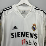 Shop 2004/05 REAL MADRID BECKHAM #23 L/S HOME SHIRT (L) ADIDAS, classic football shirts, vintage football shirts & retro soccer jerseys at Cult Kits