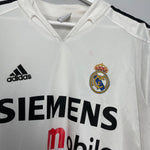 Shop 2004/05 REAL MADRID BECKHAM #23 L/S HOME SHIRT (M) ADIDAS, classic football shirts, vintage football shirts & retro soccer jerseys at Cult Kits