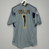 Shop 2004/05 REAL MADRID CASILLAS #1 *BNWT* GK SHIRT (M) ADIDAS, classic football shirts, vintage football shirts & retro soccer jerseys at Cult Kits