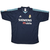 Buy 2004/05 Real Madrid Figo 10 Away Shirt (XL) Adidas ~ Free worldwide shipping ~ Authentic Vintage Football Shirts from Cult Kits