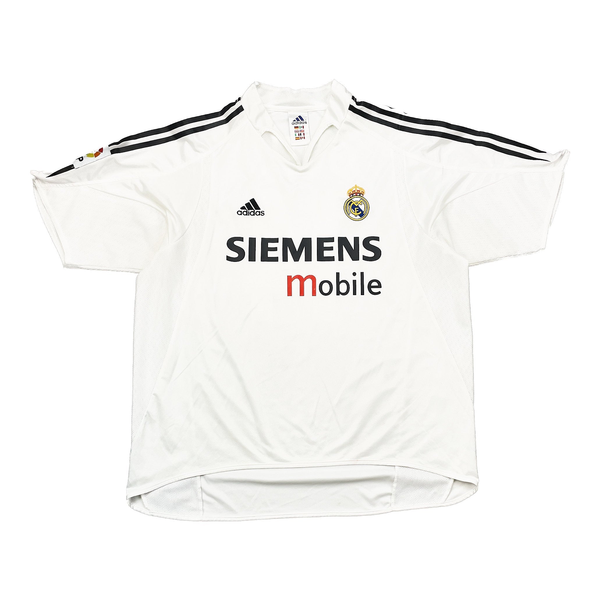 Buy 2004/05 REAL MADRID GUTI HAZ 14 HOME SHIRT (XL) ADIDAS ~ Free worldwide shipping available ~ Authentic Vintage Football Shirts from Cult Kits