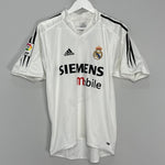 Shop 2004/05 REAL MADRID OWEN #11 *SIGNED* HOME SHIRT (S) ADIDAS, classic football shirts, vintage football shirts & retro soccer jerseys at Cult Kits