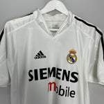 Shop 2004/05 REAL MADRID OWEN #11 *SIGNED* HOME SHIRT (S) ADIDAS, classic football shirts, vintage football shirts & retro soccer jerseys at Cult Kits