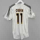 Shop 2004/05 REAL MADRID OWEN #11 *SIGNED* HOME SHIRT (S) ADIDAS, classic football shirts, vintage football shirts & retro soccer jerseys at Cult Kits