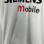 Shop 2004/05 REAL MADRID OWEN #11 *SIGNED* HOME SHIRT (S) ADIDAS, classic football shirts, vintage football shirts & retro soccer jerseys at Cult Kits