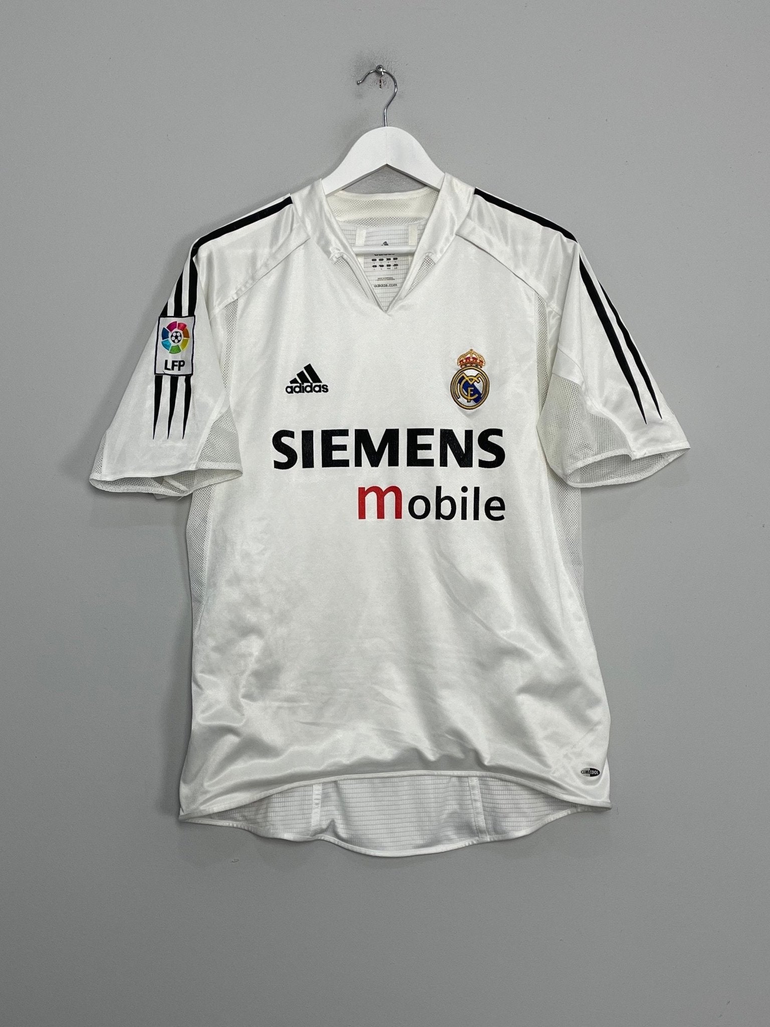 2004/05 REAL MADRID *PLAYER ISSUE* HOME SHIRT (L) ADIDAS – Cult Kits