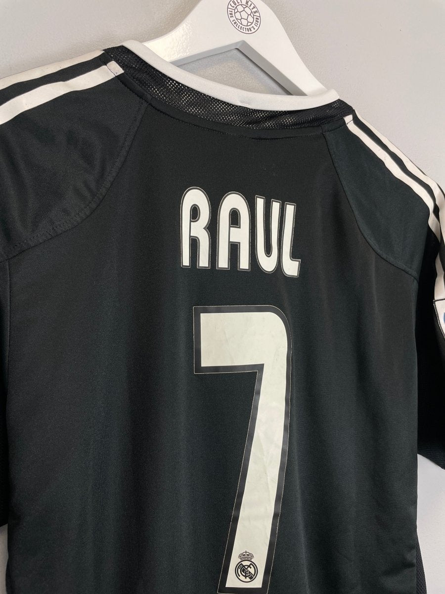2004/05 REAL MADRID RAUL 7 AWAY SHIRT (M) ADIDAS - Cult Kits - Medium - Buy Vintage Football Shirts, Authentic Retro Football Shirts For Sale, Classic Football Shirts & Soccer Jersey