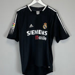 2004/05 REAL MADRID R.CARLOS 3 AWAY SHIRT (M) ADIDAS - Cult Kits - Medium - Buy Vintage Football Shirts, Authentic Retro Football Shirts For Sale, Classic Football Shirts & Soccer Jersey