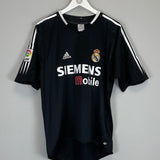 2004/05 REAL MADRID R.CARLOS 3 AWAY SHIRT (M) ADIDAS - Cult Kits - Medium - Buy Vintage Football Shirts, Authentic Retro Football Shirts For Sale, Classic Football Shirts & Soccer Jersey