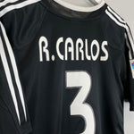 2004/05 REAL MADRID R.CARLOS 3 AWAY SHIRT (M) ADIDAS - Cult Kits - Medium - Buy Vintage Football Shirts, Authentic Retro Football Shirts For Sale, Classic Football Shirts & Soccer Jersey