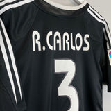 2004/05 REAL MADRID R.CARLOS 3 AWAY SHIRT (M) ADIDAS - Cult Kits - Medium - Buy Vintage Football Shirts, Authentic Retro Football Shirts For Sale, Classic Football Shirts & Soccer Jersey