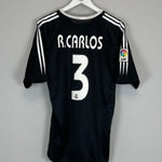 2004/05 REAL MADRID R.CARLOS 3 AWAY SHIRT (M) ADIDAS - Cult Kits - Medium - Buy Vintage Football Shirts, Authentic Retro Football Shirts For Sale, Classic Football Shirts & Soccer Jersey