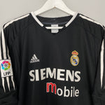 Shop 2004/05 REAL MADRID R.CARLOS #3 AWAY SHIRT (XL) ADIDAS, classic football shirts, vintage football shirts & retro soccer jerseys at Cult Kits