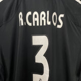 Shop 2004/05 REAL MADRID R.CARLOS #3 AWAY SHIRT (XL) ADIDAS, classic football shirts, vintage football shirts & retro soccer jerseys at Cult Kits