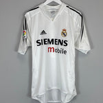 2004/05 REAL MADRID R.CARLOS 3 HOME SHIRT (M) ADIDAS - Cult Kits - Medium - Buy Vintage Football Shirts, Authentic Retro Football Shirts For Sale, Classic Football Shirts & Soccer Jersey