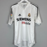 2004/05 REAL MADRID R.CARLOS 3 HOME SHIRT (M) ADIDAS - Cult Kits - Medium - Buy Vintage Football Shirts, Authentic Retro Football Shirts For Sale, Classic Football Shirts & Soccer Jersey