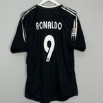 Shop 2004/05 REAL MADRID RONALDO #9 AWAY SHIRT (L) ADIDAS, classic football shirts, vintage football shirts & retro soccer jerseys at Cult Kits