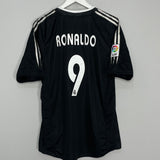 Shop 2004/05 REAL MADRID RONALDO #9 AWAY SHIRT (L) ADIDAS, classic football shirts, vintage football shirts & retro soccer jerseys at Cult Kits