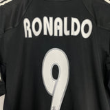 Shop 2004/05 REAL MADRID RONALDO #9 AWAY SHIRT (L) ADIDAS, classic football shirts, vintage football shirts & retro soccer jerseys at Cult Kits