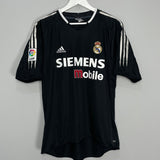 Shop 2004/05 REAL MADRID RONALDO #9 AWAY SHIRT (L) ADIDAS, classic football shirts, vintage football shirts & retro soccer jerseys at Cult Kits