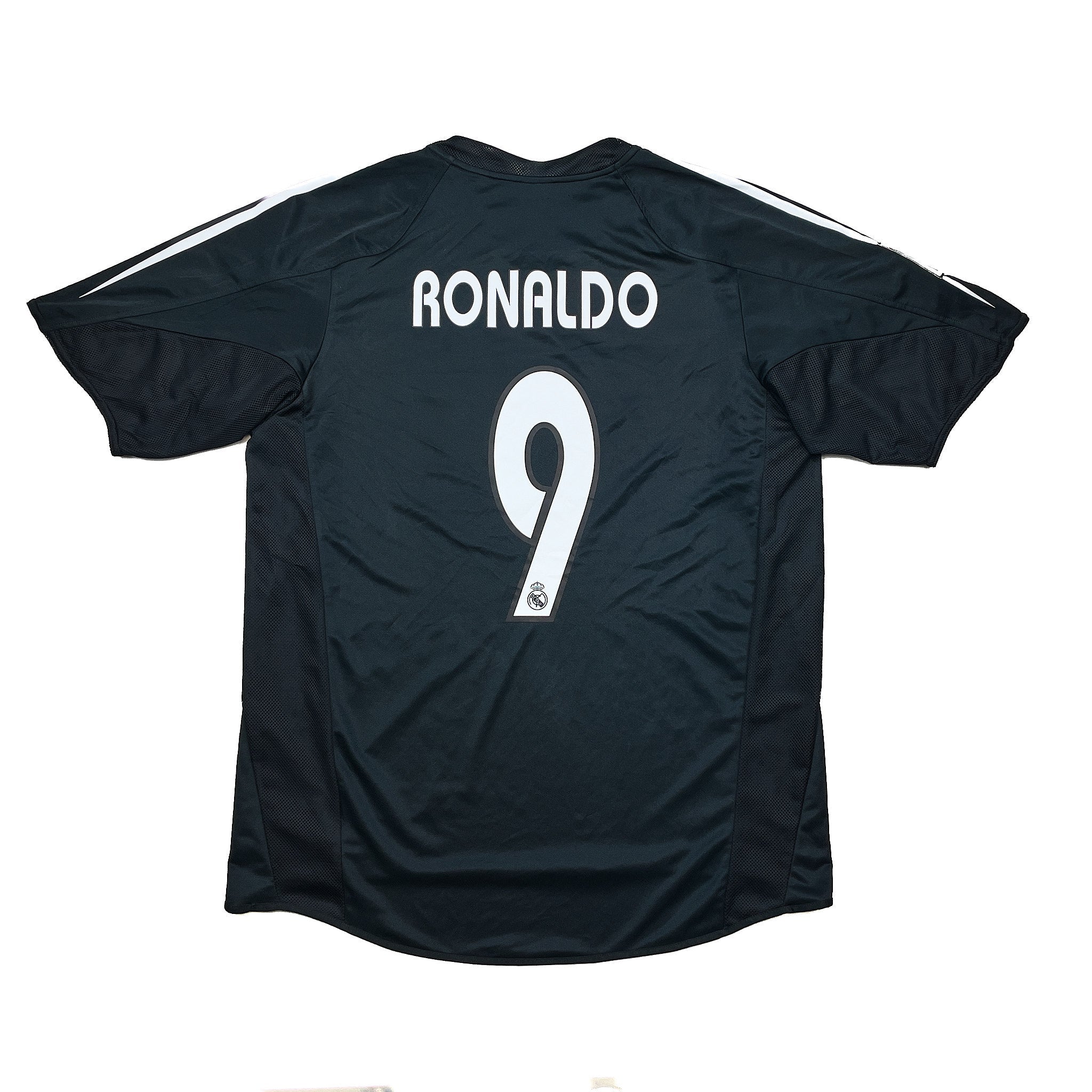 Buy 2004/05 REAL MADRID RONALDO 9 AWAY SHIRT (L) ADIDAS ~ Free worldwide shipping available ~ Authentic Vintage Football Shirts from Cult Kits
