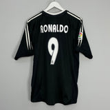 Shop 2004/05 REAL MADRID RONALDO #9 AWAY SHIRT (L) ADIDAS, classic football shirts, vintage football shirts & retro soccer jerseys at Cult Kits
