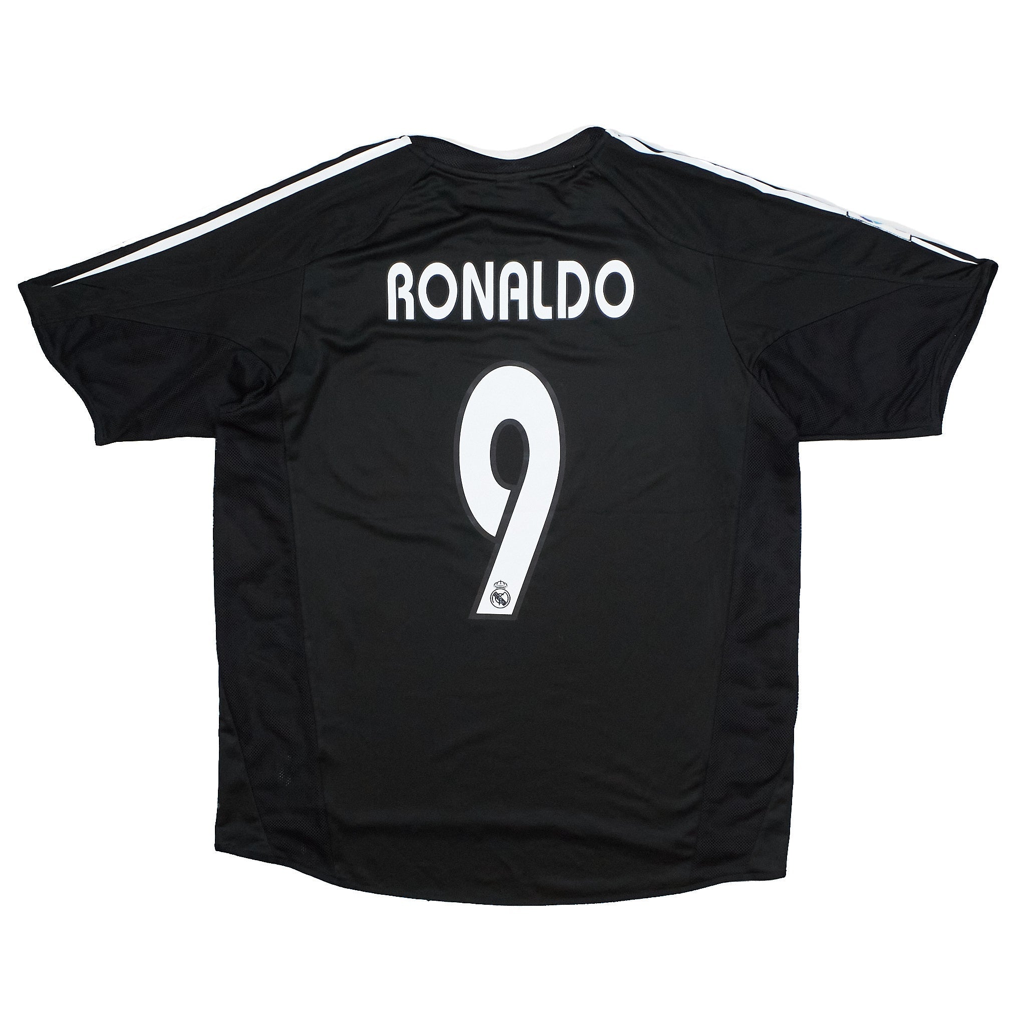 Buy 2004/05 Real Madrid Ronaldo 9 Away Shirt (L) Adidas ~ Free worldwide shipping ~ Authentic Vintage Football Shirts from Cult Kits