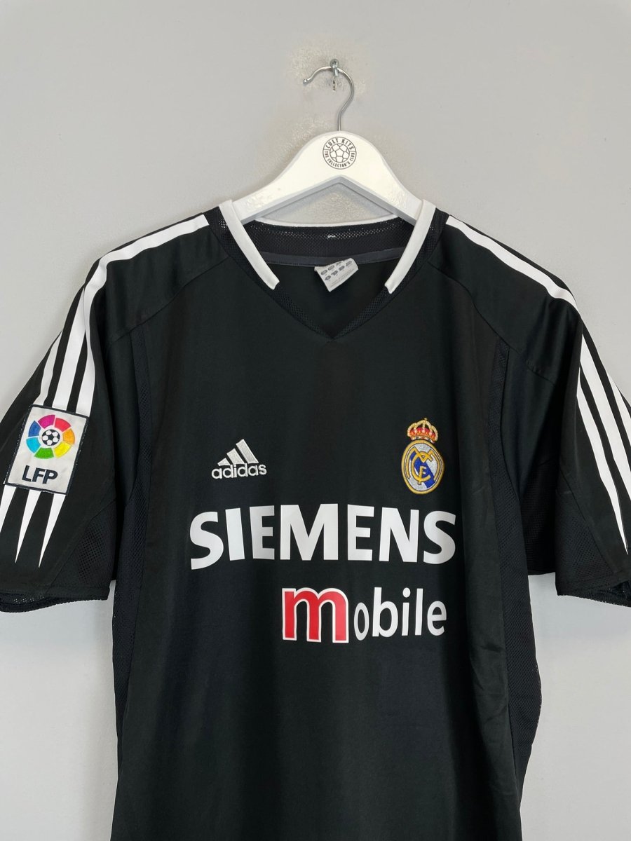 2004/05 REAL MADRID RONALDO 9 AWAY SHIRT (M) ADIDAS - Cult Kits - Medium - Buy Vintage Football Shirts, Authentic Retro Football Shirts For Sale, Classic Football Shirts & Soccer Jersey