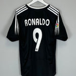 2004/05 REAL MADRID RONALDO 9 AWAY SHIRT (M) ADIDAS - Cult Kits - Medium - Buy Vintage Football Shirts, Authentic Retro Football Shirts For Sale, Classic Football Shirts & Soccer Jersey