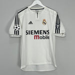 Shop 2004/05 REAL MADRID RONALDO #9 C/L HOME SHIRT (S) ADIDAS, classic football shirts, vintage football shirts & retro soccer jerseys at Cult Kits